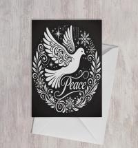 Dove of Peace - Christmas Card - Bulk Pack of Christmas Greeting Cards