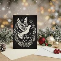 Dove of Peace - Christmas Card - Bulk Pack of Christmas Greeting Cards