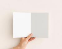 Holiday Greeting Cards, 3 Pack, Christmas Trees, Bulk Set of Gift Cards