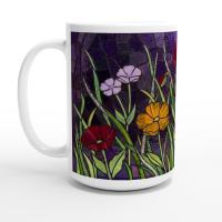 Floral Cups -  Large and Small Ceramic Mugs