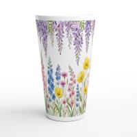 Latte 17oz Ceramic Mug - Coffee or Tea Cup, Extra Tall