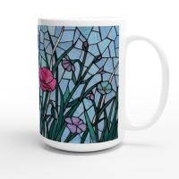 Floral Cups Set - Large and Small Mug Set