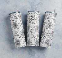 Skinny Tumbler, Large Stainless Steel Insulated Travel Mug