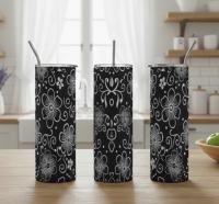 Extra Large Skinny Tumbler, 30oz and 20oz Stainless Steel Travel Mugs with Lids