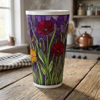 Latte 17oz Ceramic Mug - Coffee or Tea Cup, Extra Tall
