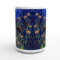 Floral Cups -  Large and Small Ceramic Mugs