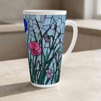 Latte 17oz Ceramic Mug - Coffee or Tea Cup, Extra Tall