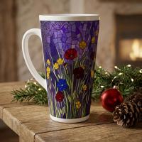 Latte 17oz Ceramic Mug - Coffee or Tea Cup, Extra Tall