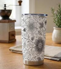 Travel Mug, Stainless Steel, 20 oz Insulated Cup