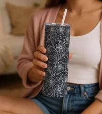 Skinny Tumbler, 20 oz Stainless Steel Insulated Travel Mug