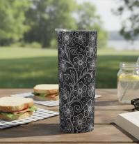 Skinny Tumbler, 20 oz Stainless Steel Insulated Travel Mug