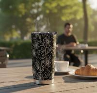Travel Mug, Stainless Steel, 20 oz Insulated Cup