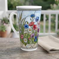 Latte 17oz Ceramic Mug - Coffee or Tea Cup, Extra Tall