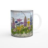 Floral Cups -  Large and Small Ceramic Mugs