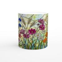 Floral Cups -  Large and Small Ceramic Mugs