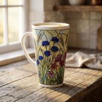 Latte 17oz Ceramic Mug - Coffee or Tea Cup, Extra Tall