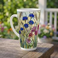 Latte 17oz Ceramic Mug - Coffee or Tea Cup, Extra Tall