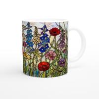Floral Cups -  Large and Small Ceramic Mugs