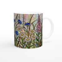 Floral Cups -  Large and Small Ceramic Mugs