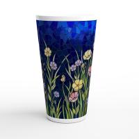Latte 17oz Ceramic Mug - Coffee or Tea Cup, Extra Tall