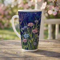 Latte 17oz Ceramic Mug - Coffee or Tea Cup, Extra Tall