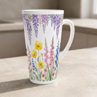 Latte 17oz Ceramic Mug - Coffee or Tea Cup, Extra Tall