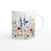 Floral Cups -  Large and Small Ceramic Mugs