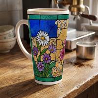 Latte 17oz Ceramic Mug - Coffee or Tea Cup, Extra Tall