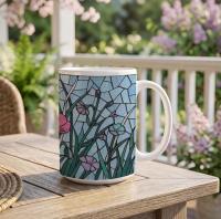 Floral Cups Set - Large and Small Mug Set