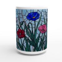 Floral Cups Set - Large and Small Mug Set