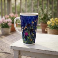Latte 17oz Ceramic Mug - Coffee or Tea Cup, Extra Tall