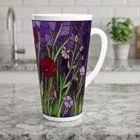 Latte 17oz Ceramic Mug - Coffee or Tea Cup, Extra Tall