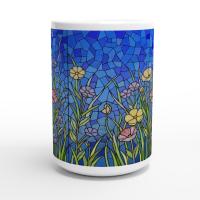 Floral Cups -  Large and Small Ceramic Mugs