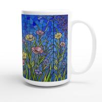 Floral Cups -  Large and Small Ceramic Mugs