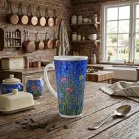 Latte 17oz Ceramic Mug - Coffee or Tea Cup, Extra Tall