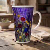 Latte 17oz Ceramic Mug - Coffee or Tea Cup, Extra Tall