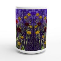 Floral Cups -  Large and Small Ceramic Mugs