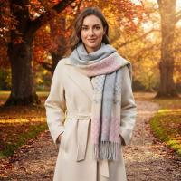 Thick Pashmina Shawl & Scarf for Women, Blanket Shawl, Wrap