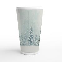 Latte 17oz Ceramic Mug - Coffee or Tea Cup, Extra Tall