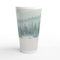 Latte 17oz Ceramic Mug - Coffee or Tea Cup, Extra Tall