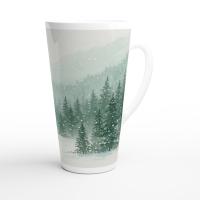 Latte 17oz Ceramic Mug - Coffee or Tea Cup, Extra Tall