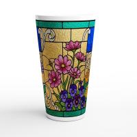 Latte 17oz Ceramic Mug - Coffee or Tea Cup, Extra Tall