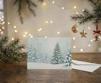 Cards - Winter Forest - Christmas Cards, in singles or bulk packs
