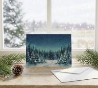 Cards - Winter Forest - Christmas Cards, in singles or bulk packs