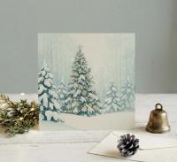 Christmas Gift Cards, Large Note Card, Money Card