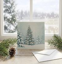 Christmas Gift Cards, Large Note Card, Money Card