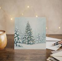Christmas Gift Cards, Large Note Card, Money Card