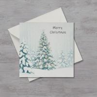 Christmas Gift Cards, Large Note Card, Money Card