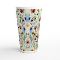 Latte 17oz Ceramic Mug - Coffee or Tea Cup, Extra Tall