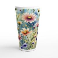 Latte 17oz Ceramic Mug - Coffee or Tea Cup, Extra Tall
